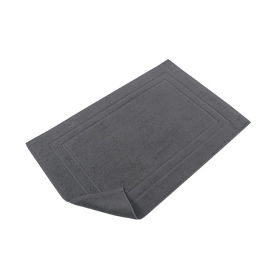 Полотенце для ног Lotus Отель - Антрацит (800 г/м²), Тёмно-серый, 50х70 см, Для ног