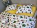 Постільна білизна фланель Комфорт текстиль Солодкі хатинки/жовтий , Turkish flannel 1
