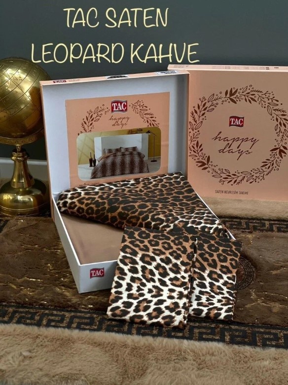 Постельное белье TAC сатин Leopard