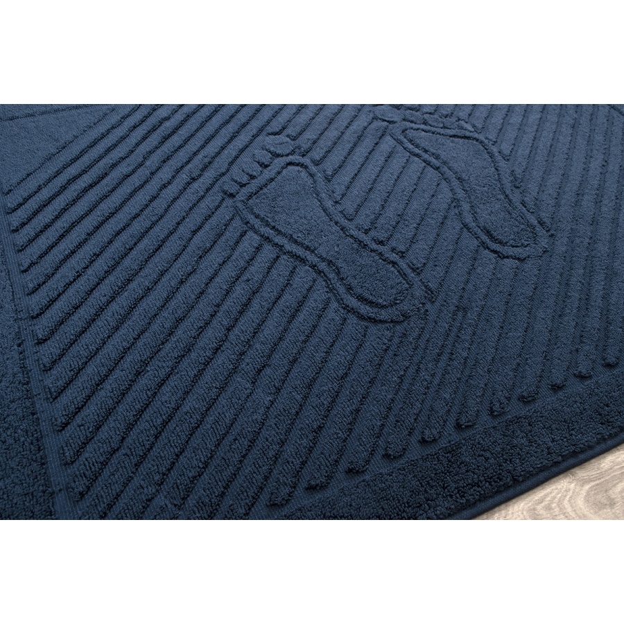 Рушник для ніг Iria Home - Lacivert (700 г/м²), Темно-синій, 50х70 см, Для ніг