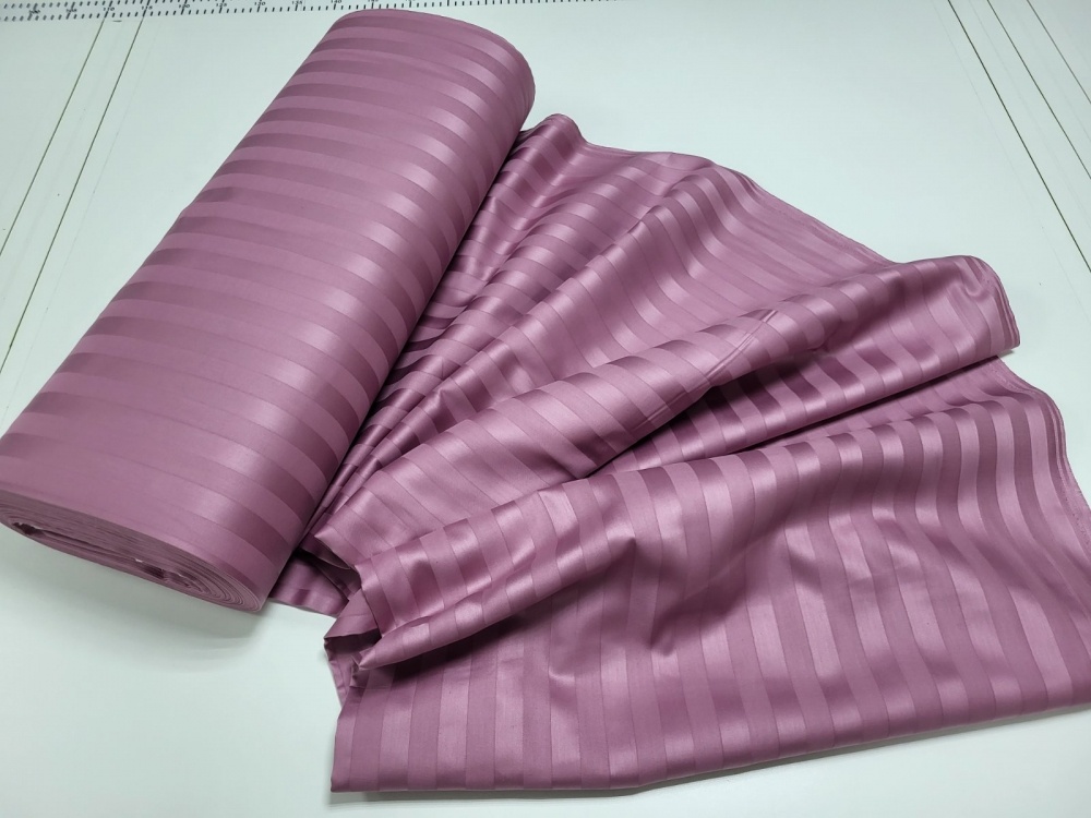 Постельное бельё сатин-страйп премиум Комфорт Текстиль Stripe PREMIUM, FLOWER NECTAR 2/2см