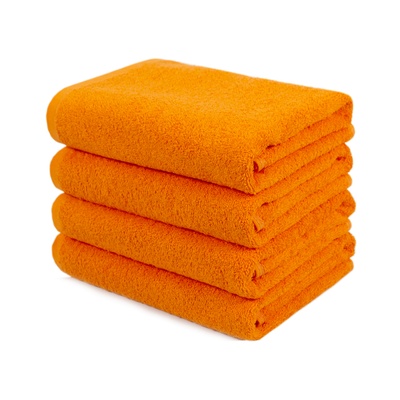 Полотенце Lotus Home Отель - Оранжевый (20/2) 500 г/м², Оранжевый, 50х90 см, Для лица