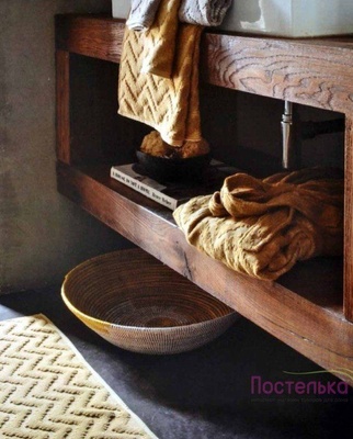 Рушник для ніг бамбуковий Svad Dondi India (Sabbia)