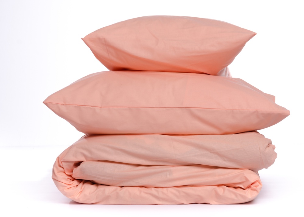 Комплект постельного белья Antoni Ранфорс Premium Бязь Розовый персик Полуторный 155х215