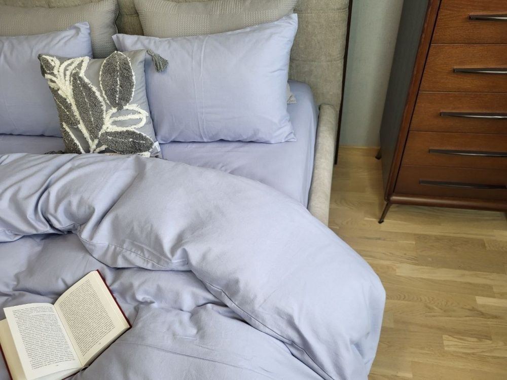 Постільна білизна фланель Комфорт текстиль Лавандовий N17936, Turkish flannel