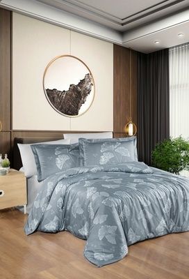 Постільна білизна сатин люкс First Choice Sofira Indigo