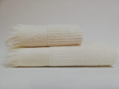 Набор полотенец Class Bahar Tekstil Biella Cream