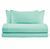 Італійська постільна білизна льон Biancoperla Niagara Acqua