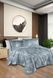 Постельное белье сатин люкс First Choice Sofira Indigo 1