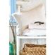 Набор постельное белье с покрывалом пике Karaca Home - Elonora pudra 2