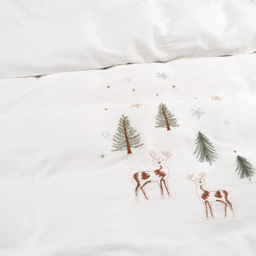 Постельное белье новогоднее Lotus Home Craft Collection - Christmas deer