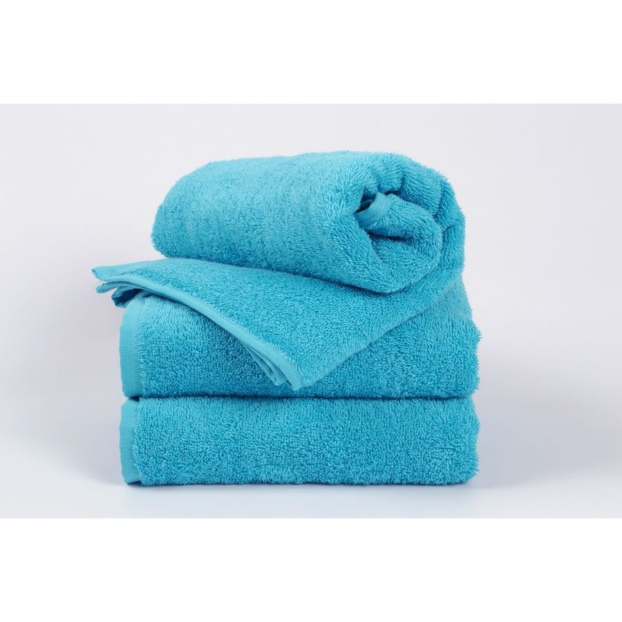 Полотенце Lotus Home Отель - Бирюзовый v1 420 г/м&sup2;, Бирюзовый, 40х70 см, Гостевое