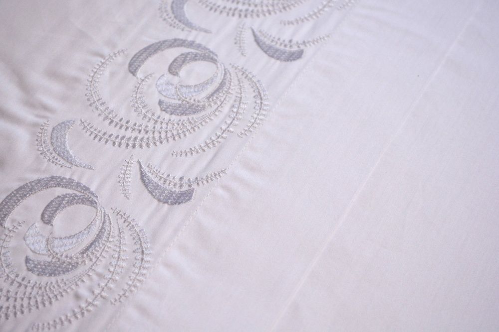 Постельное белье сатин люкс с вышивкой Issimo Home Embroidered Clare (300 TC)