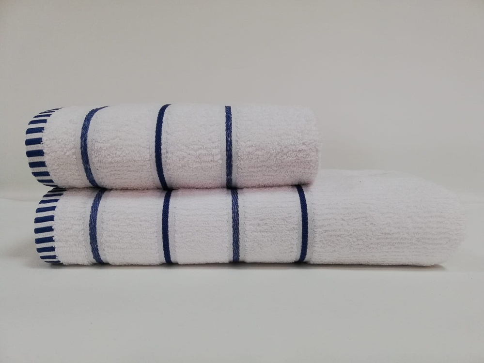 Набор полотенец Class Bahar Tekstil White Blue