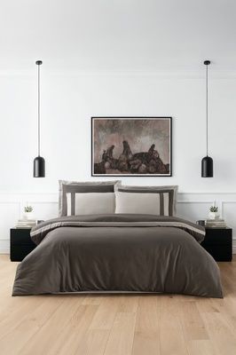 Постільна білизна сатин La Romano Mona Premium Satin 300TC Alara Iron