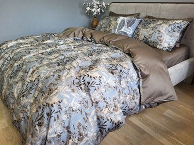 Постільна білизна преміум сатин Комфорт Текстиль FLORA, Turkish satin