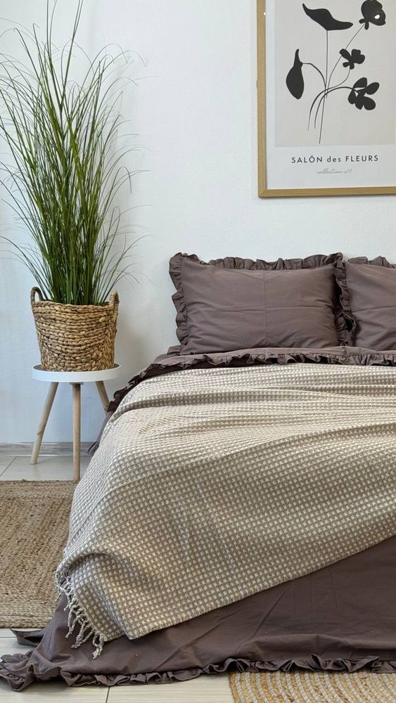 Покрывало LA MODNO COSY BEIGE-ECRU