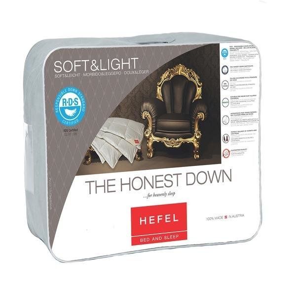 Пуховое одеяло Hefel Platinum Down (SD) Летнее