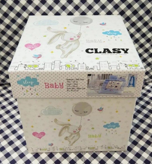 Постільна білизна в ліжечко Clasy Baby Ranforce Moon