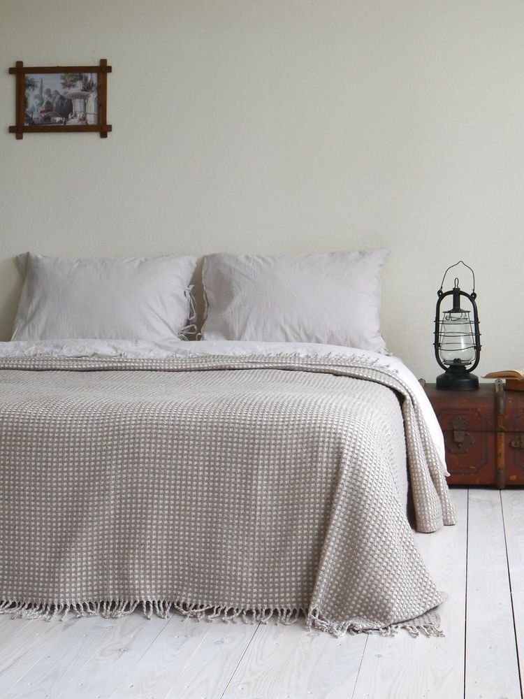 Покрывало LA MODNO COSY BEIGE-ECRU