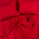 Комплект постільної білизни Antoni Ранфорс Premium Бязь Червоний Сімейний 155х215х2 1