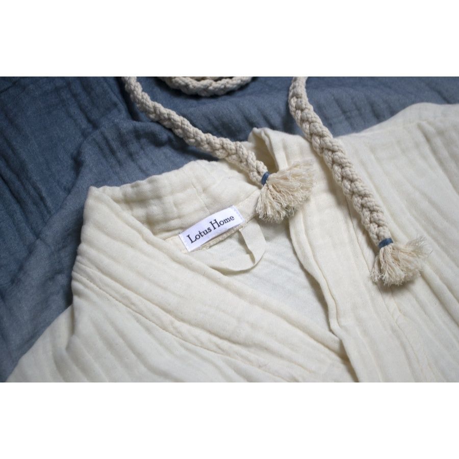 Мусліновий халат Lotus - Nitra muslin denim