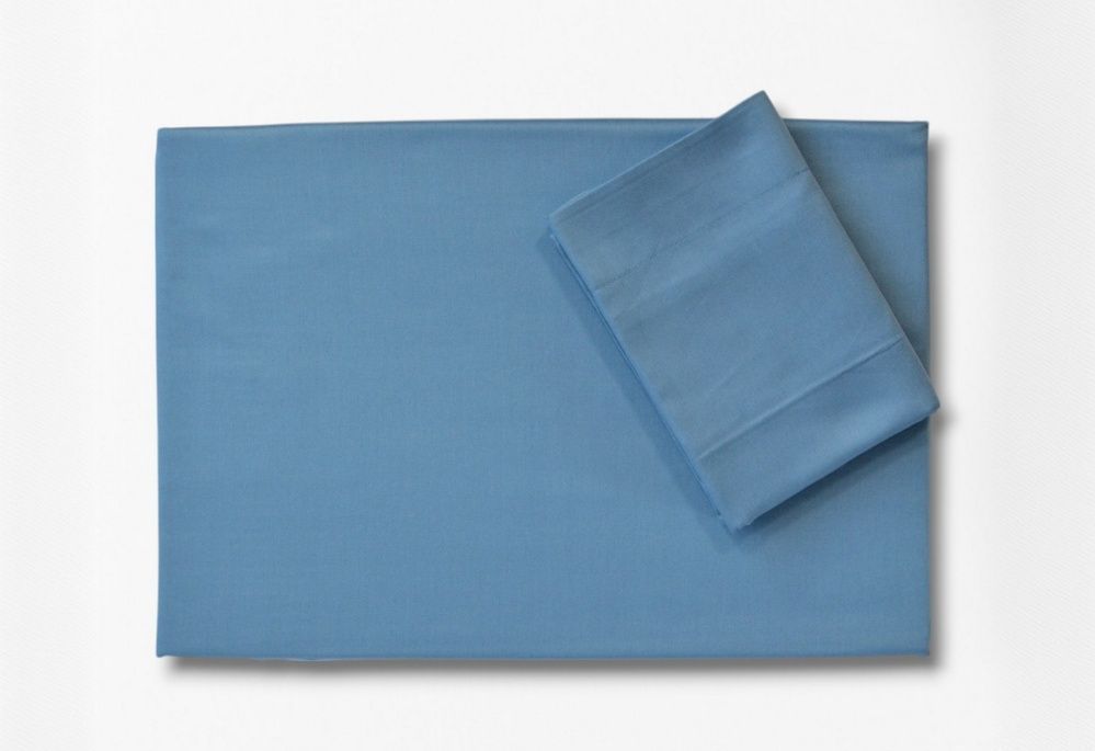 Постільна білизна сатин люкс Issimo Home Simply Satin Sky Blue
