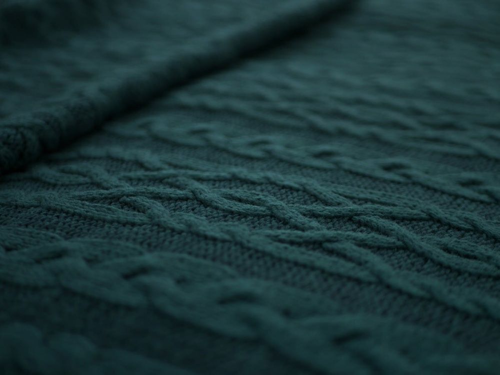 В'язаний плед Betires DOLCE GREEN