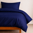 Підковдра U-tek Сатин Boston Royal Blue , Cиній, Євро, 175х210 см