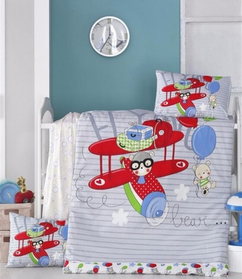 Комплект постельного белья для младенцев Victoria Ранфорс Flying