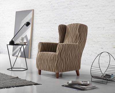 Чохол для крісла Zebra Textil Andromeda maron