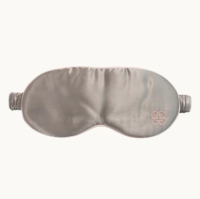 Маска для сну з натурального шовку mulberry Gingerlily Grey, Світло-сірий, Маска для сну