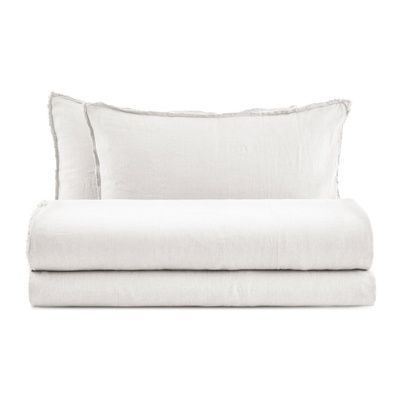 Італійська постільна білизна льон Biancoperla Cannes Ostrica