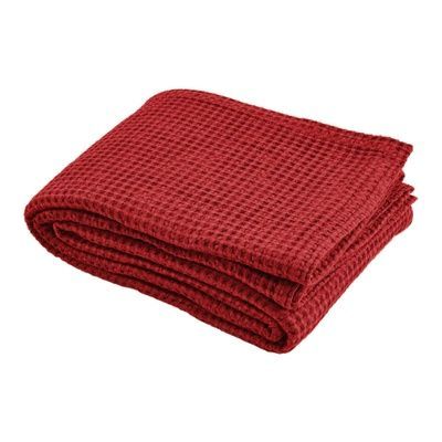 Покривало вафельне преміум Biancoperla Milano Cherry