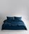 Постільна білизна варена бавовна Limasso Dress Blue Standart