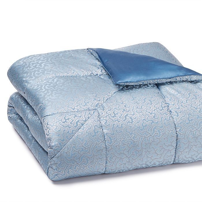 Шелковое покрывало Gingerlily Coral Fern Silk Eiderdown - Blue