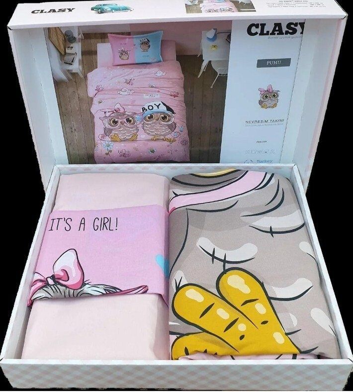 Постельное белье CLASY для подростков ранфорс PUHU