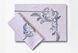 Постільна білизна сатин люкс з вишивкою Issimo Home Embroidered Voynt Blue (300 TC) 2