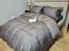 Постельное бельё сатин жаккард премиум Комфорт Текстиль JACQUARD, SQUARE DARK GREY 5