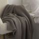 В'язаний плед LaModno WoolCotton Balance Mink 2