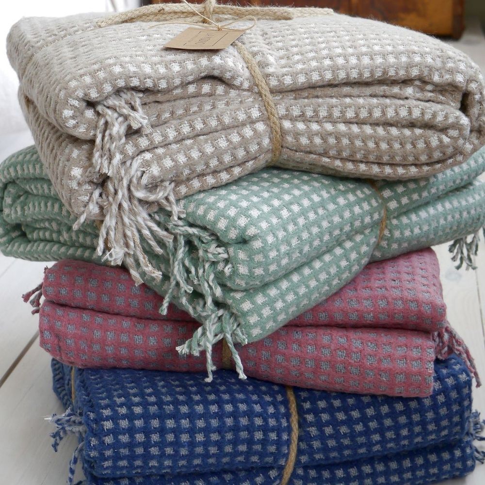 Покривало LA MODNO COSY GREEN-ECRU
