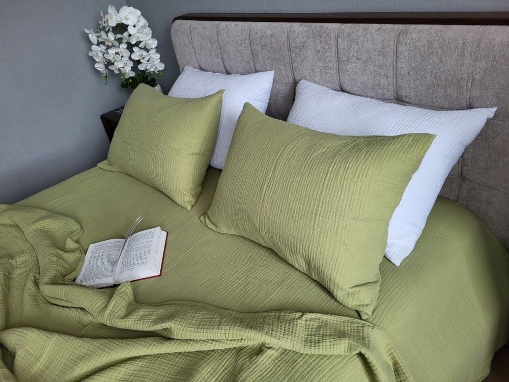 Постельное белье муслин Комфорт Текстиль HERBAL, MUSLIN
