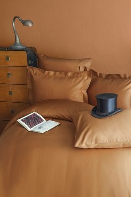 Постільна білизна сатин люкс Issimo Home Simply Satin Terra Cotta