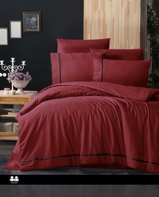 Постельное бельё ранфорс First Choice Dlx Alisa Red