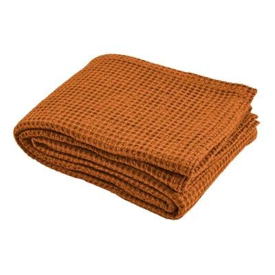 Покривало вафельне преміум Biancoperla Milano Coccio