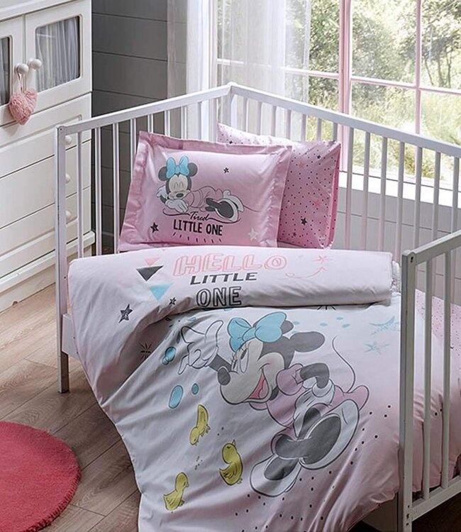 Постельное белье для новорожденных TAC Disney Minnie Bubble