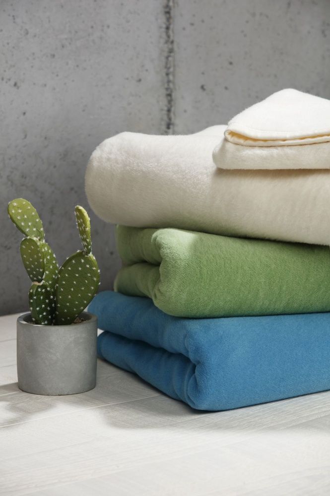 Плед Biederlack Uno Cotton naturi