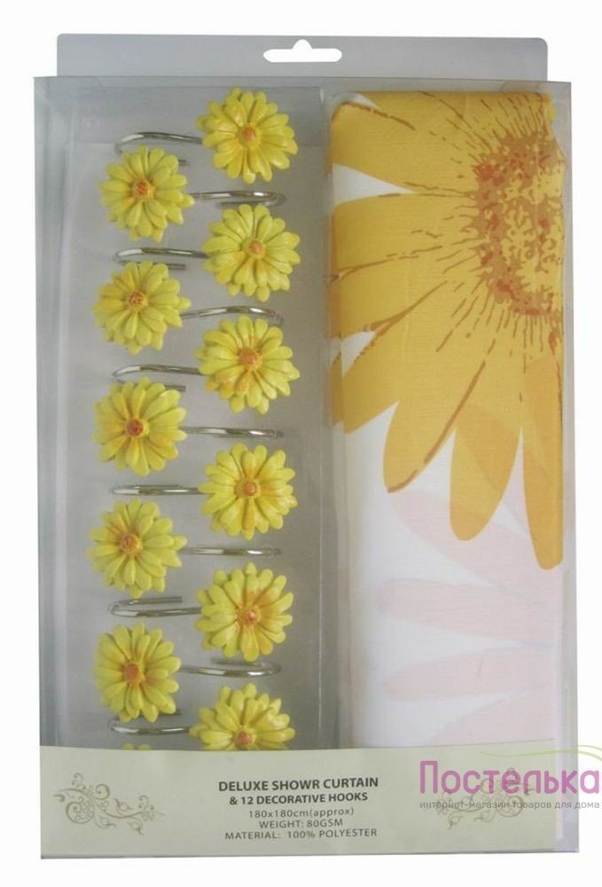 Штора Arya для ванны - Sunflower