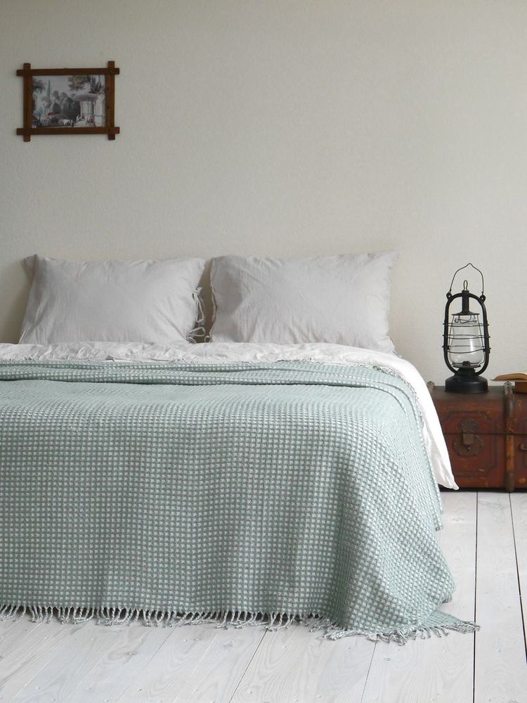Покривало LA MODNO COSY GREEN-ECRU