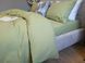 Простирадло на резинці варена бавовна Комфорт Текстиль Green, LUXURY Washed 4